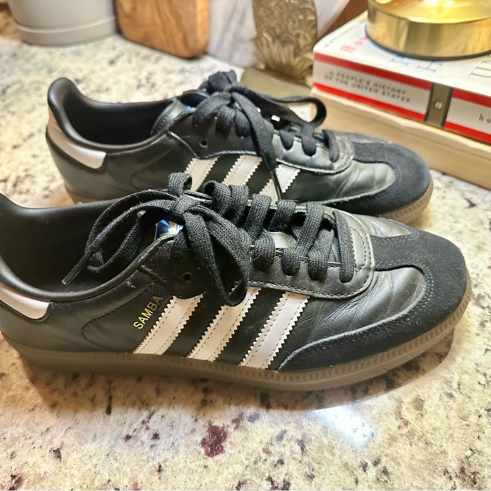 Adidas Samba Black and White Men's Sneakers